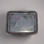 16cm Glazed Drip Tray | Rectangle | Silver