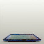 18cm Glazed Bonsai Pot Drip Tray | Rectangle