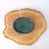 18cm Glazed Drip Tray | Oval | Dark Green