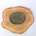 18cm Glazed Drip Tray | Oval | Green