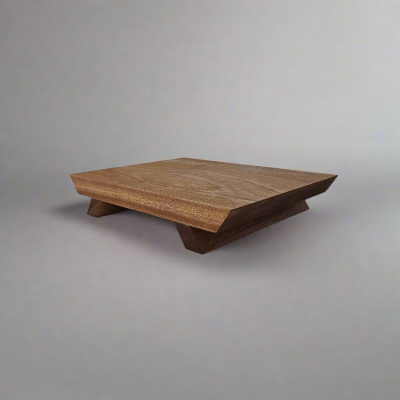 Premium Handcrafted Hardwood Bonsai Stand | Mahogany | Water Resistant | Various Sizes