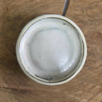 11cm Glazed Drip Tray | Round | White