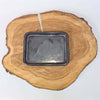 20cm Glazed Drip Tray | Rectangle | Silver