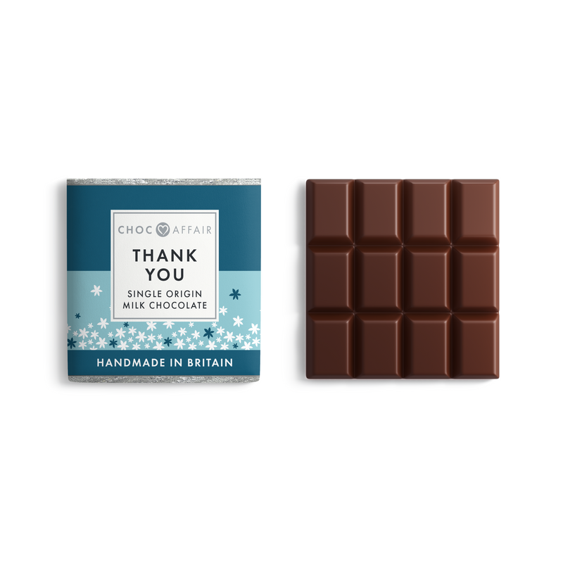 "Thank You" Chocolate Bar 30g Milk Chocolate