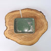 16cm Glazed Drip Tray | Rectangle | Green