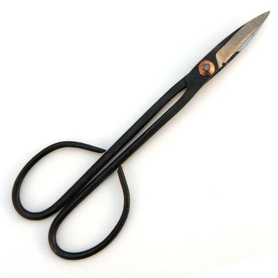 Chinese Long Handled Fine Twig Bonsai Scissors 205mm - Yorkshire Bonsai