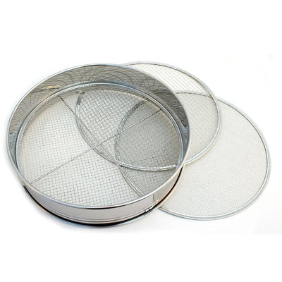 Japanese Bonsai Steel Sieve Set - 3 Piece - Yorkshire Bonsai