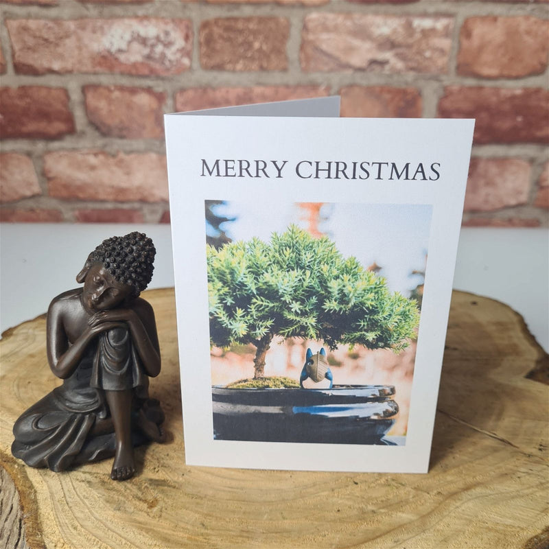 Personalised Greeting Card "Merry Christmas" - Yorkshire Bonsai