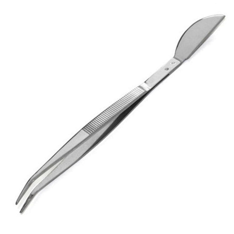 Ryuga Stainless Steel Bonsai Tweezers / Spatula Combination Tool - Yorkshire Bonsai