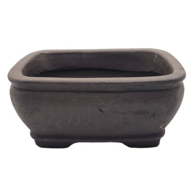 Unglazed Bonsai Pot | Rectangle | 16cm x 12cm x 5cm - Yorkshire Bonsai