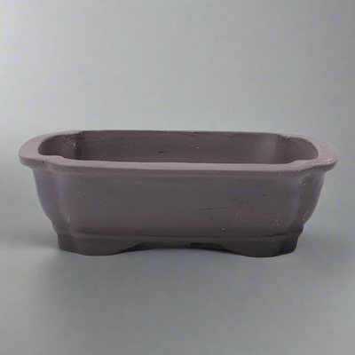 Unglazed Bonsai Pot Rectangle | 18cm x 14cm x 4cm | YB1119 - Yorkshire Bonsai