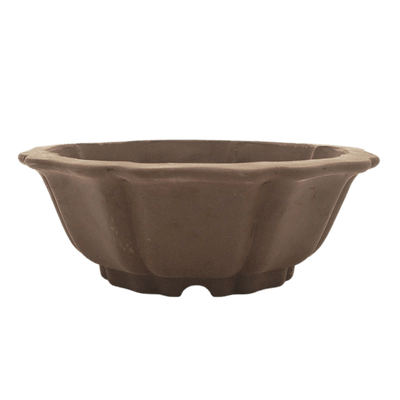 Unglazed Bonsai Pot Round | 18cm x 18cm x 5cm | YB1123 - Yorkshire Bonsai
