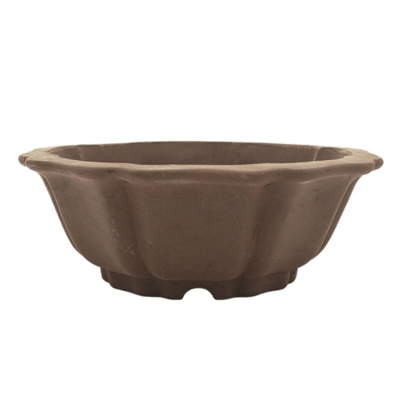 Unglazed Bonsai Pot Round | 18cm x 18cm x 5cm | YB1123 - Yorkshire Bonsai