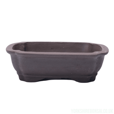 Unglazed Bonsai Pot Rectangle | 18cm x 14cm x 4cm | YB1119
