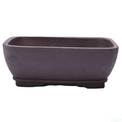 Unglazed Bonsai Pot Rectangle | 26cm x 19cm x 8cm | YB1133
