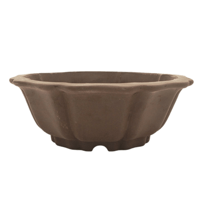 Unglazed Bonsai Pot Round | 18cm x 18cm x 5cm | YB1123