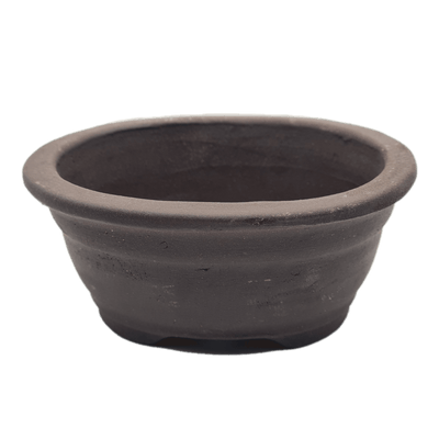Unglazed Bonsai Pot | Oval | 16cm x 12cm x 5cm