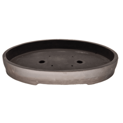 Unglazed Bonsai Pot | Oval | 41cm x 29cm x 6cm