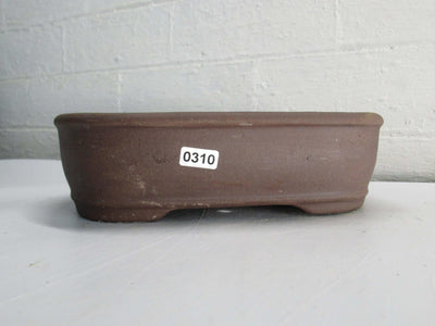 21cm Unglazed Bonsai Pot | Rectangle | 21cm x 16cm x 6cm | Brown